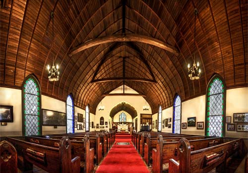 interior of a church